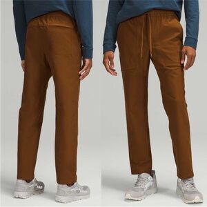 Lululemon Bowline Pant Utilitech 30 Burnt Caramel Mens Size Large
